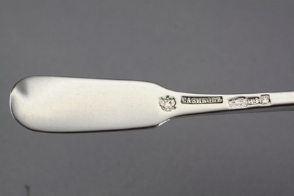 Russian Silver Teaspoons (set of 8) - Sazikov